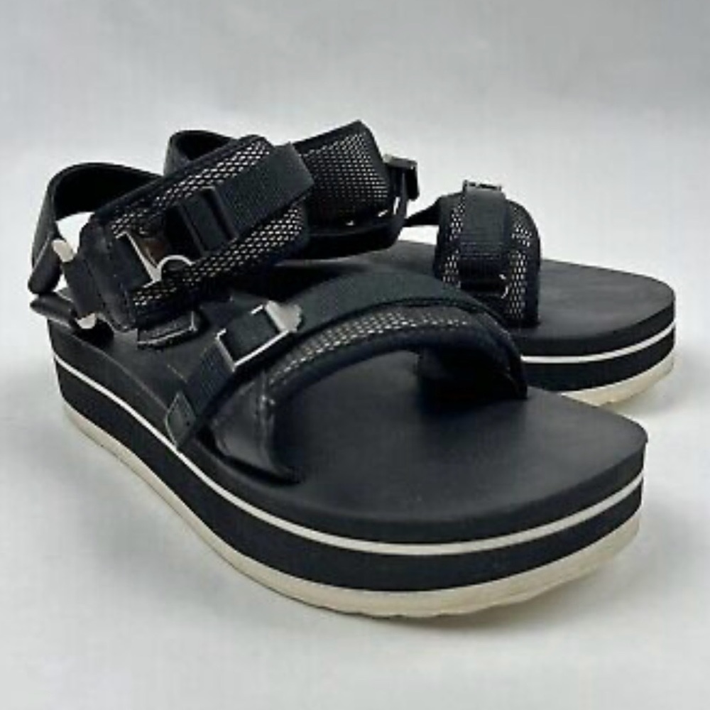 Teva Platform Luxe Buckle Sandals